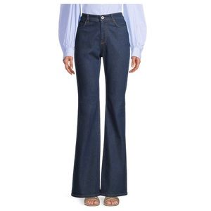 MaxMara Weekend Eresia Flared High-Waisted Jeans Size 12
